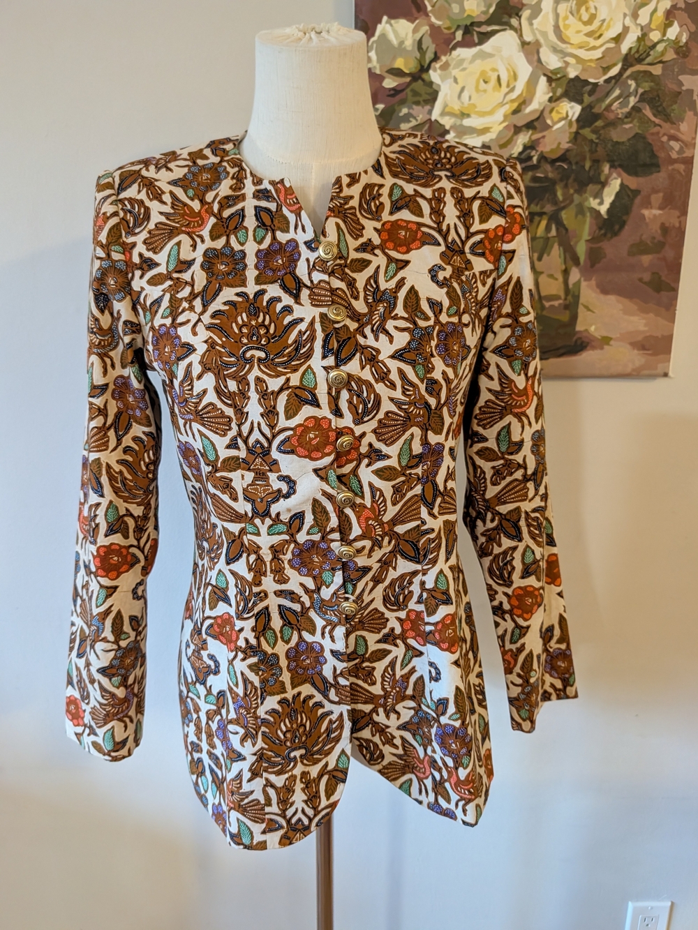 Jule By Julia Pridadi Patterned 'Batik' Blazer